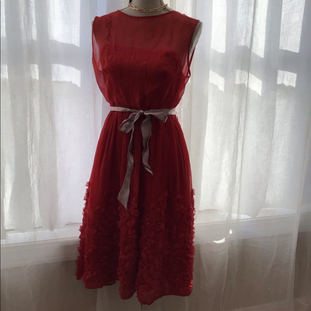 Anthropologie silk dress